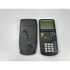 Texas Instruments TI-83 Plus Graphing Calculator w/ Cover Tested Works